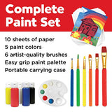 Faber-Castell Young Artist Learn to Paint Set - Washable Paint Set for Kids Faber-Castell
