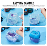 Smalltongue Mica Powder for Epoxy Resin, 36 Colors, 0.35 oz(10g) Bottles Mica Glitter Powder, Mica Pigment Powder for Lip Gloss, Soap Making, Bath Smalltongue