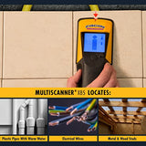 Zircon x85 Center Finding Stud Finder with AC Live Wire Detection and Thermal Wall Scanner for Detecting Water-Filled PEX Tubing up to 2 inches Deep Zircon