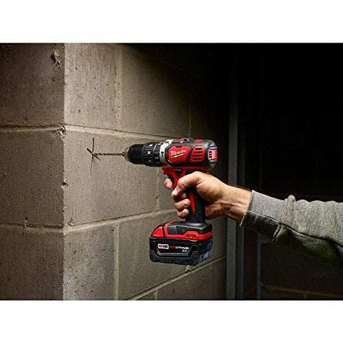 Milwaukee 2697-22 M18 18-Volt Lithium-Ion Cordless Hammer Drill/Impact Driver XC Combo Kit (2-Tool) Milwaukee