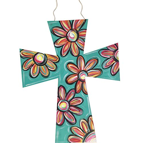 Cross Cutout Unfinished Wood Basic Shape Cut Out Home Decor Holiday Door Hanger MDF Shape Canvas Style 3