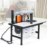 CNCEST Portable Edge Banding Machine Woodworking Double Side Gluing Edge Bander 110V US CNCEST