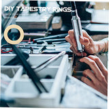 Operitacx 125 Pcs Handmade Wooden Ring Small Unfinished Rings Unfinished Wood Rings Craft Rings Smooth Wood Rings Macrame Wood Rings Wood Rings Operitacx