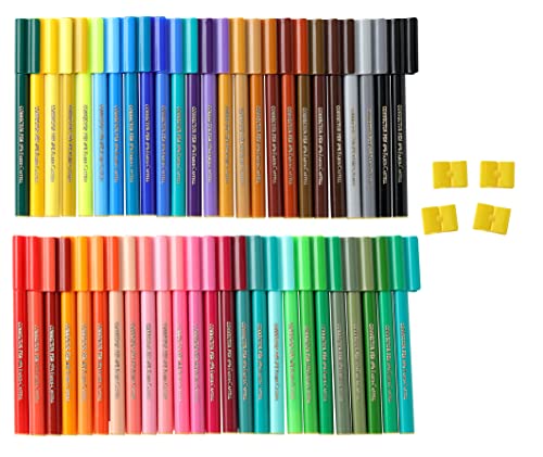 Faber Castell Connector Pens, Multicolor - Pack of 50