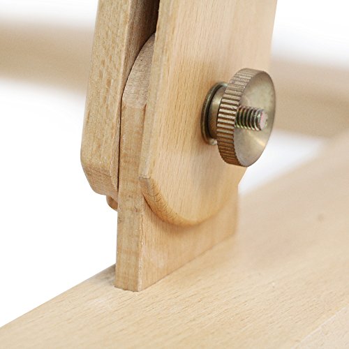 Mont Marte Painting Easel Large Easel for Painting, Studio Easel w/castors Beech Wood Mont Marte