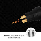 9pcs Wood Burner Pyrography Pen Wood Burner Tips Wood Burning Wood Walnut Hollow Wood Burning Tips Wood Burning Letter Tips Wire Burner Leather kit Milisten