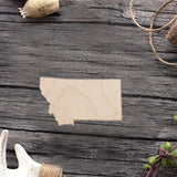State Map of Montana Wood Craft,Unfinished Wooden Cutout Art,DIY Wood Sign, Inspirational Farmhouse Wall Plaque,Rustic Home Decor for Bedroom Living Arupkeer