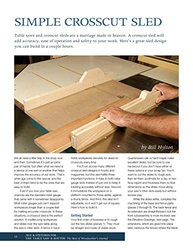 Jigs & Fixtures for the Table Saw & Router: Get the Most from Your Tools with Shop Projects from Woodworking's Top Experts (Fox Chapel Publishing) 26