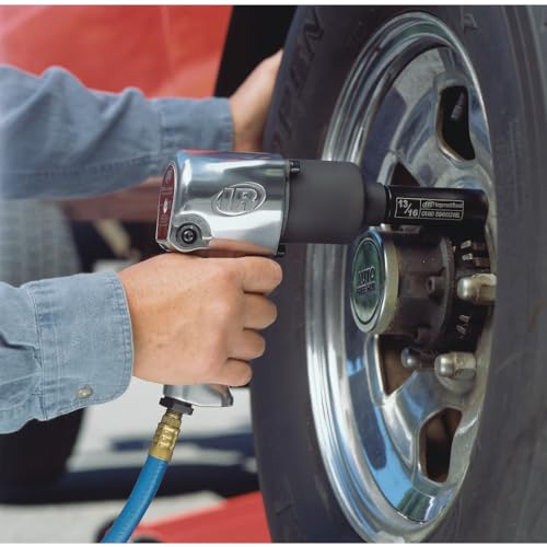 Ingersoll Rand 231C 1/2” Drive Air Impact Wrench – Lightweight, Max 600 ft-lbs Torque Output, Adjustable Power, Twin Hammer, Silver, 3.4 x 8.2 x 8.8 Ingersoll Rand