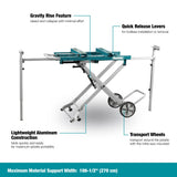 Makita WST05 Portable Rise Miter Saw Stand Makita