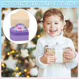 Kigley 6 Sets Paint Your Own Wooden Heart Boxes Arts and Craft Paint Kits Unfinished Wood Jewelry Box for Ages 2-12 Year Old Girls Boys DIY Craft Kigley