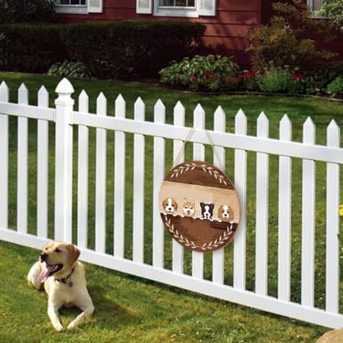 VILLCASE Unfinished Wooden Circles 24pcs Round Wooden Discs Blank Slices for DIY Crafts Door Hanger Sign Painting Christmas Decor 10cm VILLCASE