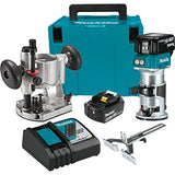 Makita XTR01T7 18V LXT Lithium-Ion Brushless Cordless Compact Router Kit Makita