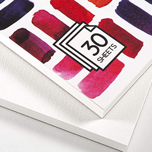 Watercolor Paper Pad - 9 x 12 Inch, 30 Sheets (Pack of 2) - Cold Pressed Watercolor Paper Pad Sketchbook for Mixed Media Art and Water-Based Mediums ARTISTIK
