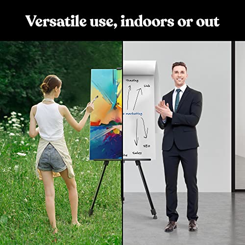 Portable Artist Easel Stand for Painting - Adjustable Height Painting Easel with Bag - Tabletop Art Easel for Painting Canvas Stand, Poster Stand & T-SIGN