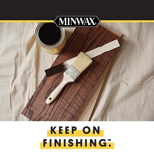 Minwax Super Fast Drying Polyurethane Protective Wood Finish, 350 VOC, Clear Satin, Gallon Minwax