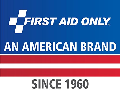 First Aid Only 9301-25P 25-Person Contractor's Emergency First Aid Kit for Home Renovation, Job Sites, and Construction Vehicles, 176 Pieces First Aid Only
