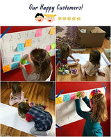 Incredible Value 3-Pack Easel Paper Roll (17 Inches x 75 Foot) DOODLE HOG