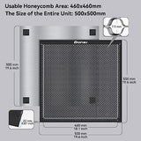 Dofiki Honeycomb Laser Bed 500mm x 500mm Steel Laser Honeycomb Work Table for Most Laser Engraver, Magnetic Honeycomb Cutting Size 19.68" x 19.68" Dofiki