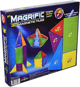 Cra-Z-Art Magrific 3D Magnetic Tiles - Magnetic Toy Set (28-Piece) Cra-Z-Art