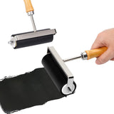 3 Pack Rubber Roller - Brayer Rollers with 3 Size for Crafting Brayer Rollers for Printmaking Brayer Tool Paint Brush Ink Applicator Art Craft Oil COEAYO