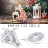 Christmas Tree Photo Frame Resin Molds Epoxy Resin Picture Frame Mold Handmade Silicone Mold Resin Casting Molds for DIY Christmas Gifts Ornament OMDBAGD