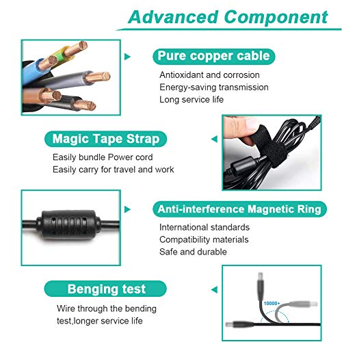 HKY 18V AC Adapter compatible with Cricut Explore 3,Explore Air 2,CRV001 CRVOO1 6"B142-180200-E2,Personal Expression Create, Expression - WoodArtSupply