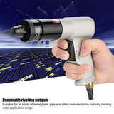 Pneumatic Riveting Gun Pull Nut Automatic Air Riveter Nut Gun Tool Akozon