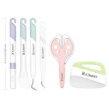 Xinart Weeding Tools Set for Vinyl Craft Knife/Weeder/Scraper/Spatula/Tweezers/Scissors Basic Weed Removal Tool Kit Weeding Cardstock XINART