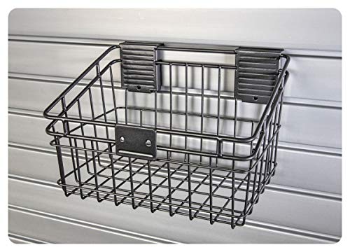 HandiWall Medium Basket 8 x 12 for Slatwall Panel Storage - WoodArtSupply