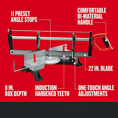 CRAFTSMAN Miter Saw, Adjustable Angle (CMHT20800)