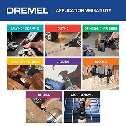 Dremel 3000-1/25 Variable Speed Rotary Tool Kit- 1 Attachment and 25 Accessories- Grinder, Mini Sander, Polisher, Router, Engraver- Perfect for - WoodArtSupply