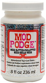 Mod Podge Mega, 8 oz, Hologram Glitter Mod Podge