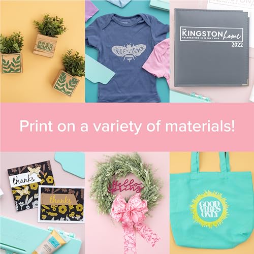 We R Memory Keepers Vinyl Print Press All-in-One Kit, Screen Printing Kits Vinyl Create Print Art Crafts Sewing Scrapbooking Journaling Printmaking We R Memory Keepers