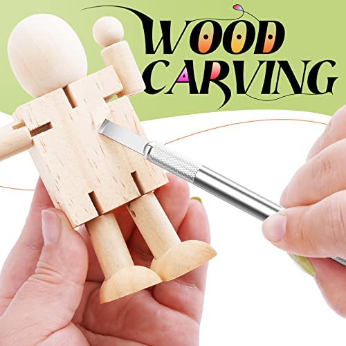 JETMORE 16 Pcs Craft Knife, 3 Pcs Exacto Knife with 13 Pcs SK5 Steel Sharp Blades, Professional Hobby Knife Perfect for Modeling, Carving, Precision Jetmore