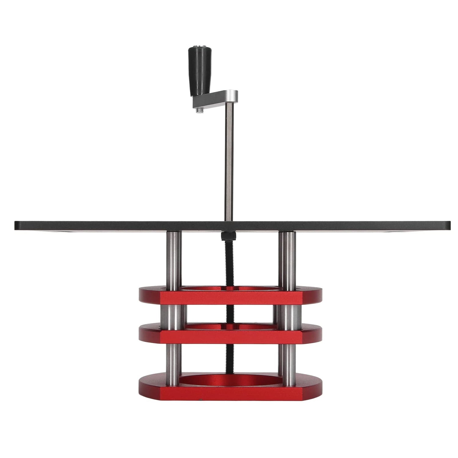 Acogedor Router Lift Kit, Metal Router Lift System with Router Table Insert Plate, 4 Jaw Clamping, Router Lift Base Accessories (Black) Acogedor