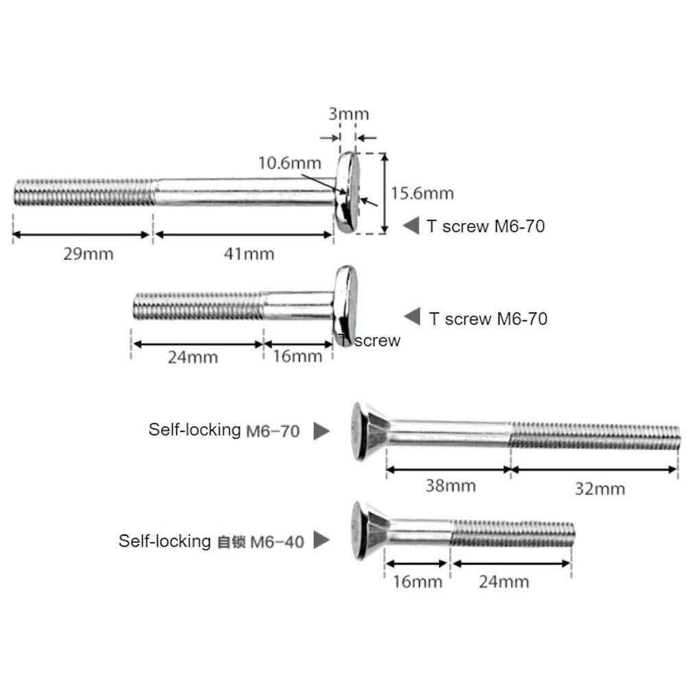 Zeglavi Extended Feather Loc Board Set 6.3inch Double Featherboards for Miter Gauge Slot Woodworking Router Tables Fences Table Saws DIY Tools - WoodArtSupply