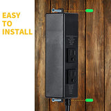 Etoolcity Automatic Vacuum Switch, Dust Collector Switch for Power Tools, Auto Delay Vacuum On to Prevent Circuit Overload, Delay Vacuum Off for Etoolcity