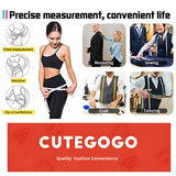 Tape Measure, Measuring Tape for Body Measurements Retractable, Tailor Sewing Medical Craft Cloth Fabric, Flexible Small Pocket Kid Size, 60-inch 1.5 cutegogo