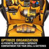 DEWALT Tool Backpack, Tool Storage and Organization, Durable and Water Resistant (DWST560102) DEWALT