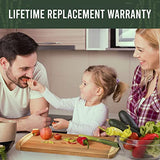 GREENER CHEF 18 Inch Extra Large Bamboo Cutting Board with Lifetime Replacements - Wood XL Cutting Boards for Kitchen - Organic Wooden Butcher Block Greener Chef