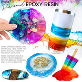 Epoxy Resin Crystal Clear Casting Resin for Epoxy and Resin Art | Pixiss Brand Easy Mix 1:1 (8-Ounce Kit) | Supplies for Tumblers, Jewelry Resin, Pixiss
