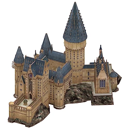 4D Cityscape Harry Potter Great Hall Paper 3D Puzzle Standard, Multicolored - WoodArtSupply