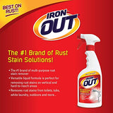 Iron Out Rust Stain Remover Spray Gel, 16 Fl. Oz. Bottle 2 Pack, n/a OUT