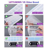 LET'S RESIN Resin Mold Silicone Kit with Resin Rolling Tray Mold, Ashtray Resin Jar Mold with Lid for Casting Resin,Epoxy Resin,DIY Storage Container LET'S RESIN