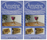 2 Pack - Alumilite Amazing Clear Cast Resin 16 Ounce Boxes (8 Ounce Part A and 8 Ounce Part B Per Box) Amazing Casting Products