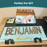 WISYOK 30 Pack 12 Inch Paint Stir Sticks - Wooden Paint Sticks for Mixing, Large Popsicle Sticks for Crafts, Paint Stirrers for Epoxy Resin, Garden WISYOK