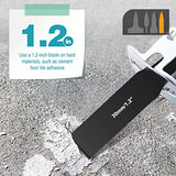 Halaron Reciprocating Saw Saber Blade,Heavy Duty Carbon Steel Scraping Tool Attachment Blades for Reciprocating Saws- Multifunctional Carbon Steel HALARON