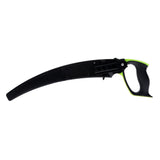HME 12" Curved Steel Blade Hand Saw with Scabbard for Hunting, Camping, Backpacking, Gardening, Pruning HME