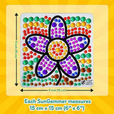 SUNGEMMERS Diamond Window Art Craft Kits for Kids 8-12 - Fun for Girls Ages 8-12, Spring Crafts for Kids Ages 8-12 - Great 6 7 8 9 10 Year Old Girl PURPLE LADYBUG